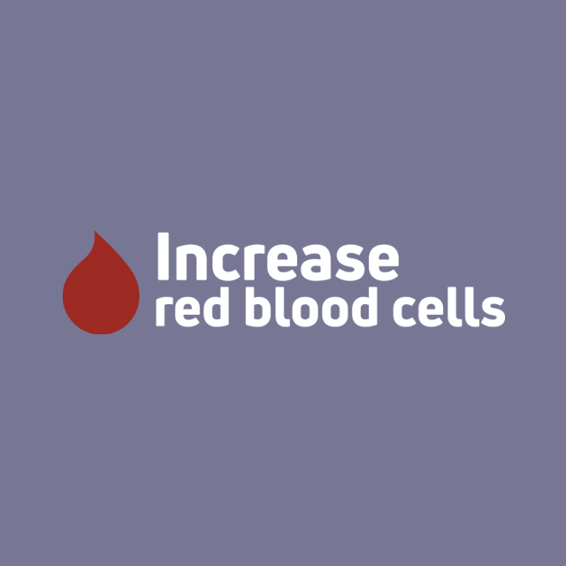 Increase red blood cells